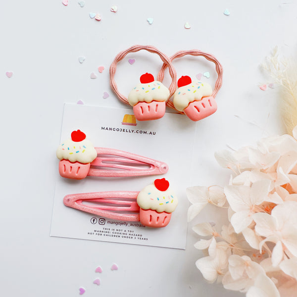 Sweet delight collection - Cherry cupcake set