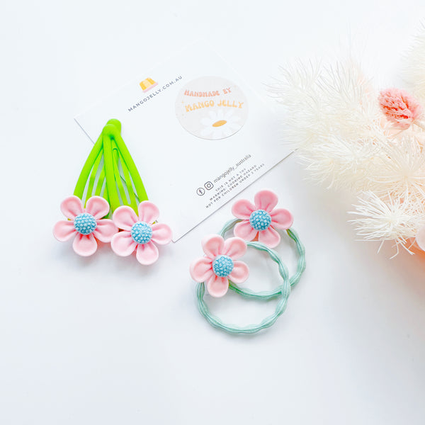 Pastel Flowers Handmade Collection - Set (Baby Pink)