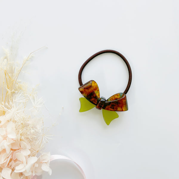 Hair ties - Acetate Ribbon Hair ties Turtle