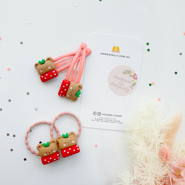 Christmas Handmade Collection - Set (Xmas teddy)