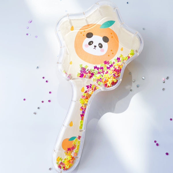 Shake Shake Hair Brush - Mandarin Panda